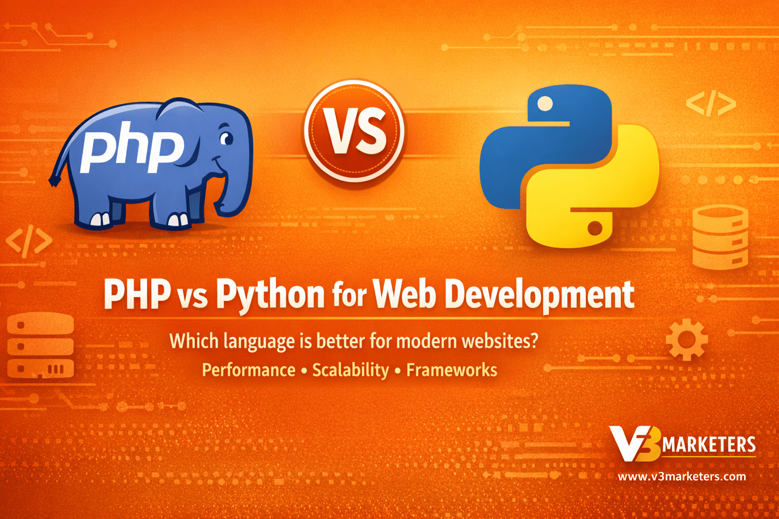 PHP vs Python for Web Development